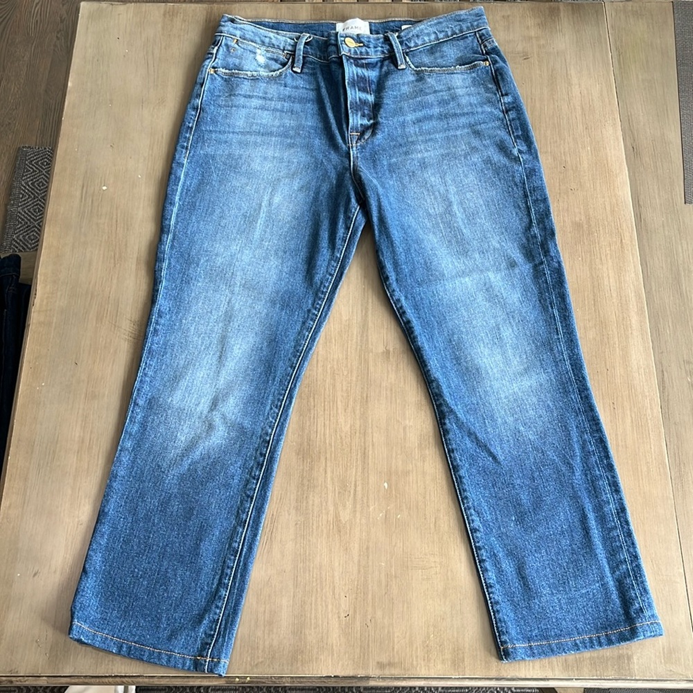 Frame Le High Straight Jean